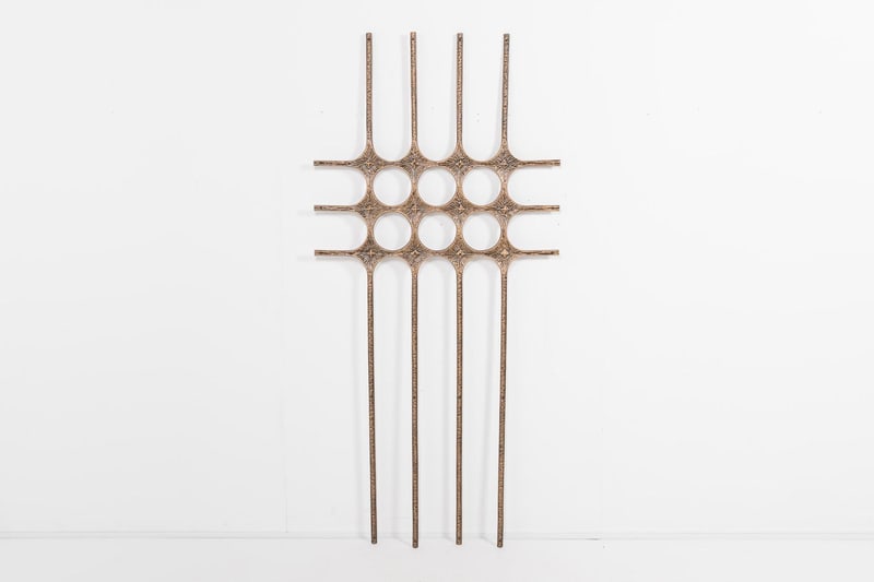 Casted Door Fixture Surface Relief, 1980s - 6