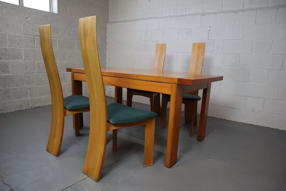 Danish Set of 4 Iris Chairs for Berghe - 4