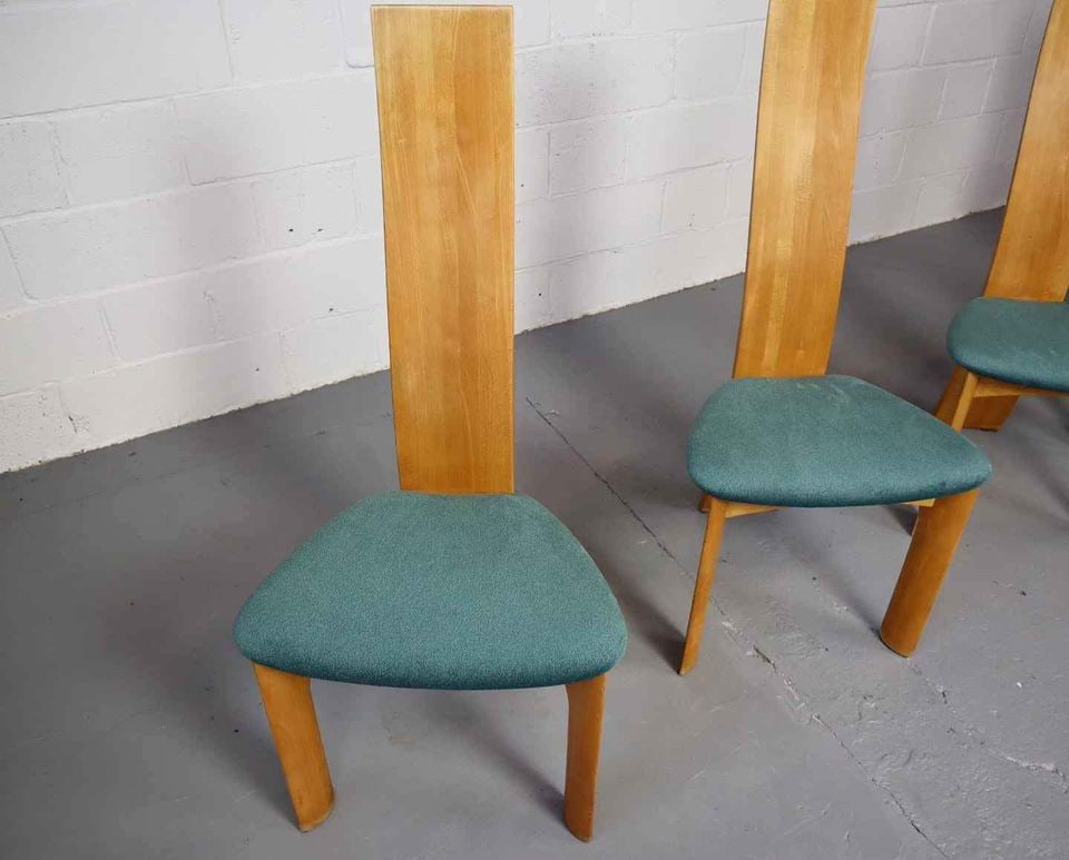 Danish Set of 4 Iris Chairs for Berghe - 9