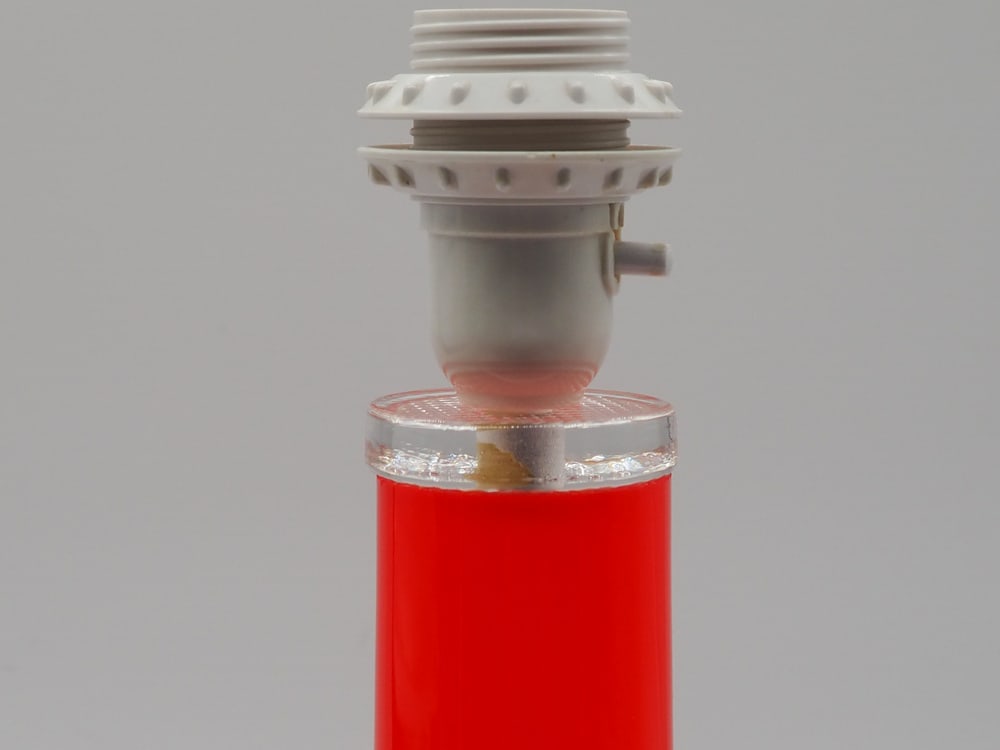 Red Glass Table Lamps by Gert Nyström, Set of 2 - 5