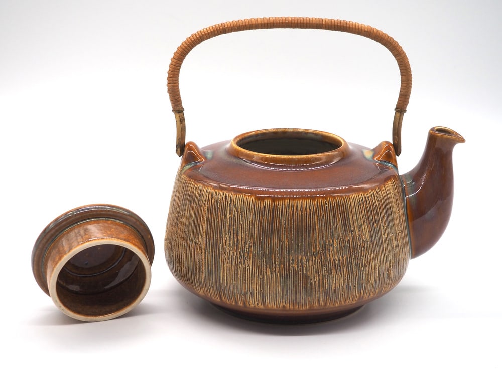 Manilla Teapot from Søholm Bornholm, 1960s - 6