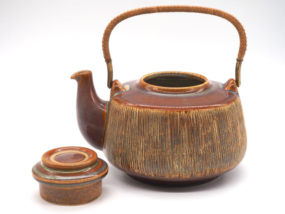 Manilla Teapot from Søholm Bornholm, 1960s - 7