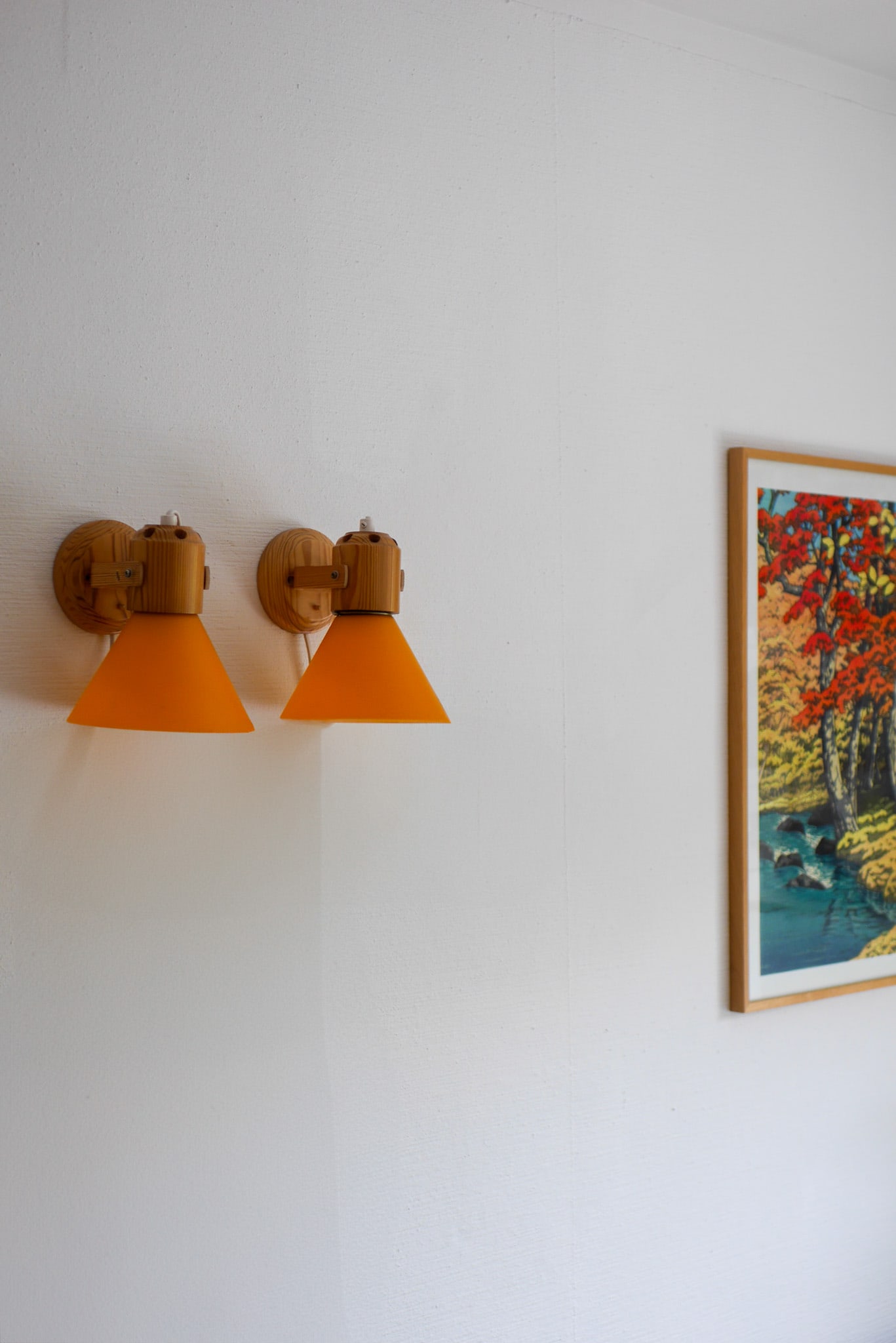 Pine Wall Sconces from Solbacken, 1975, Set of 2 - 4