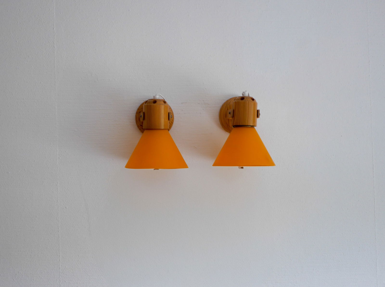 Pine Wall Sconces from Solbacken, 1975, Set of 2 - 6