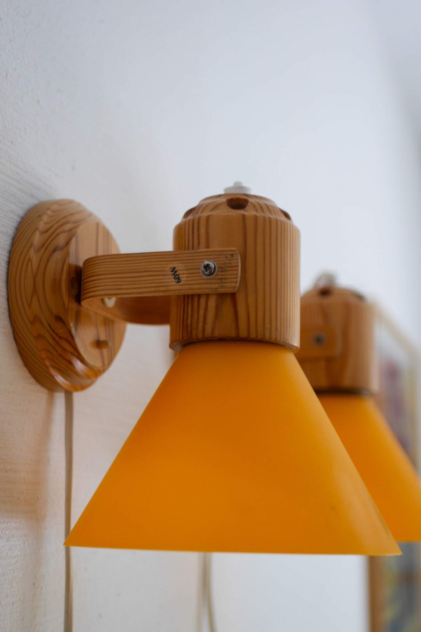 Pine Wall Sconces from Solbacken, 1975, Set of 2 - 8