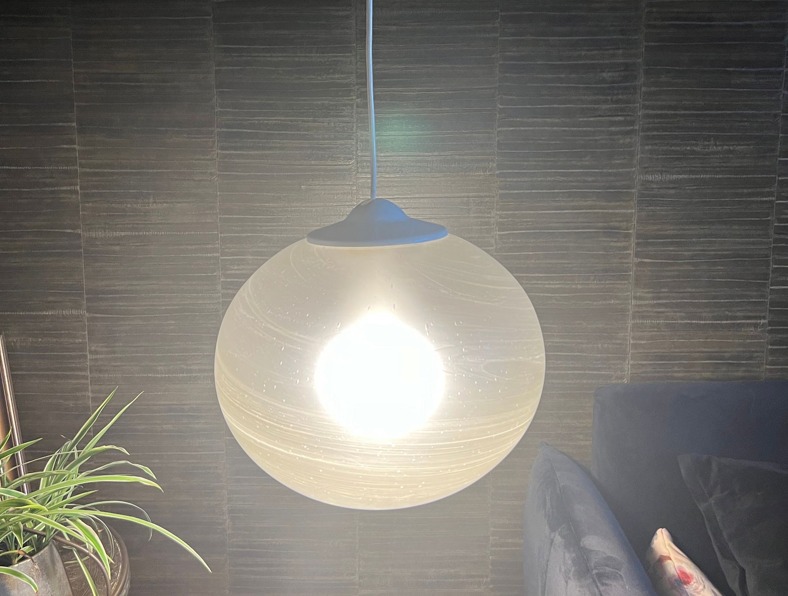 Space Age Pendant Lamp from Peill & Putzler, 1970s - 2