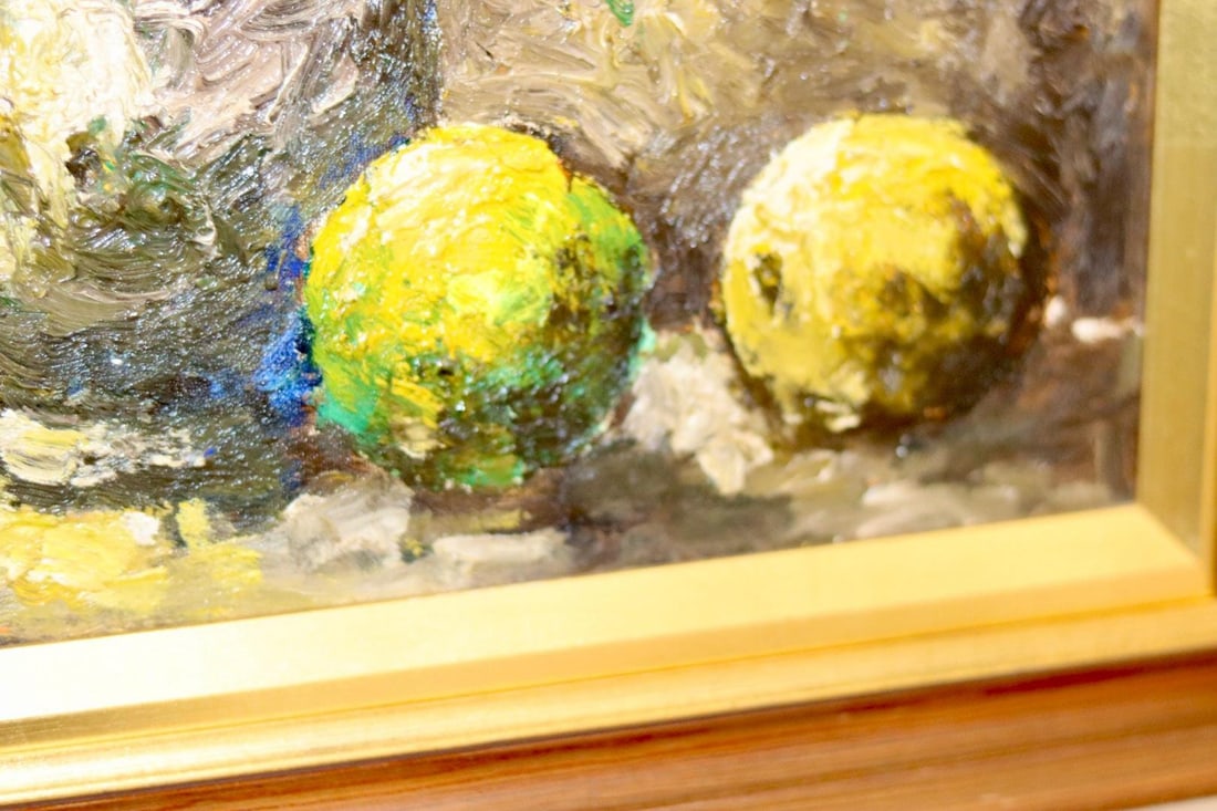 Lars Draabyek, Floral Still Life, 1950s, Oil - 7