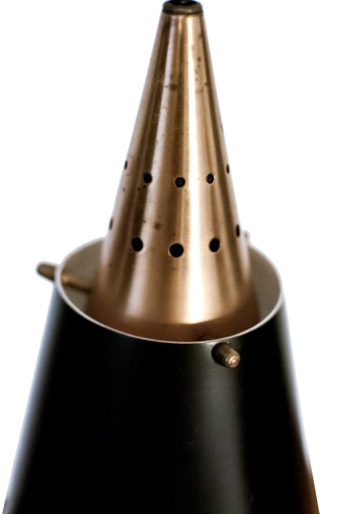 Vintage Norwegian Classic Copper Pendant Lamp, 1960s - 5