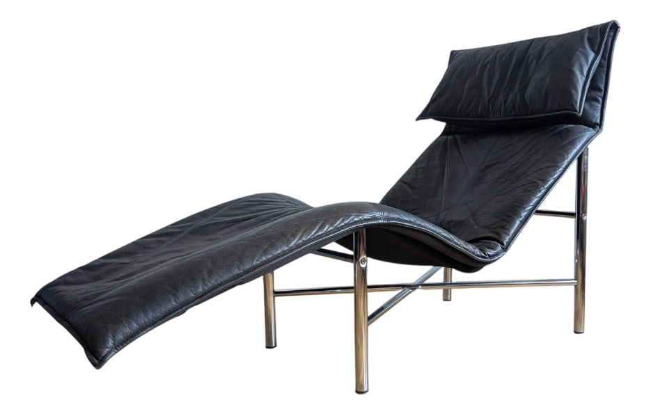 Leather Skye Lounge Chair by Tord Björklund, 1980s (1 of 9)