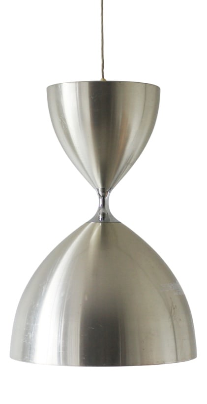 Ceiling Light Vega from Fog and Mørup, Denmark: The Vega lamp by Jo Hammerborg for Fog & Mørup is a classic example of 1960s Danish modernism, combining elegance of form with functionality of lightThe Vega lamp fits the aesthetics of