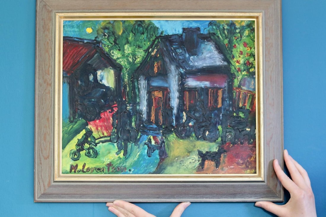 Monica Lorentzen, Home, 1960s, Oil on Panel, Framed - 2