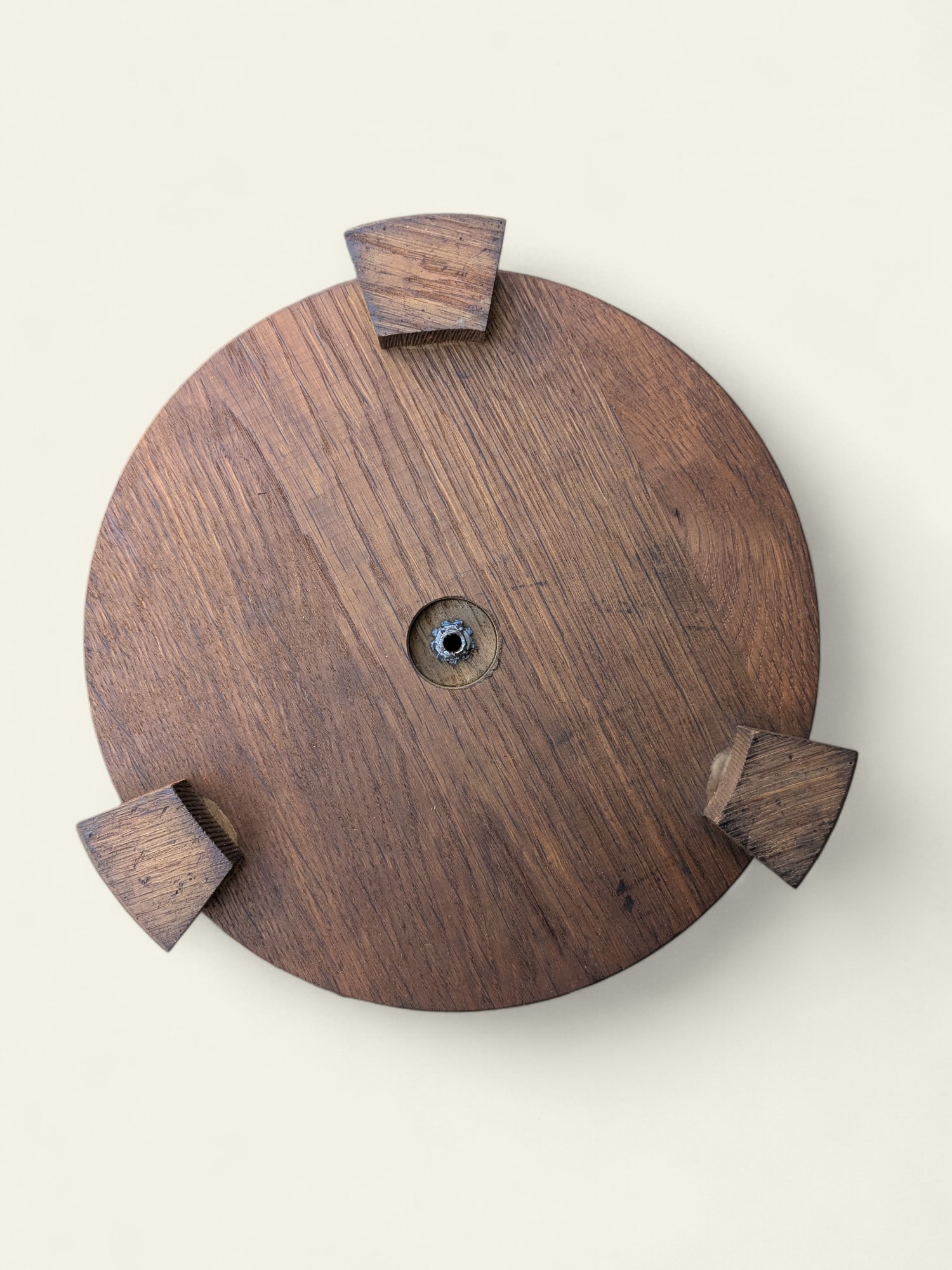 Vintage Flower Stand in Dark Wood, 1960s - 9