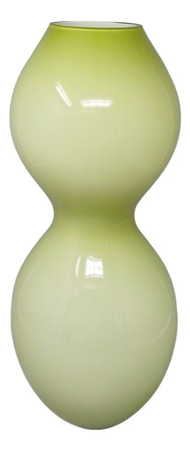 Space Age Green Vase in Murano Glass, 1970s (1 of 7)