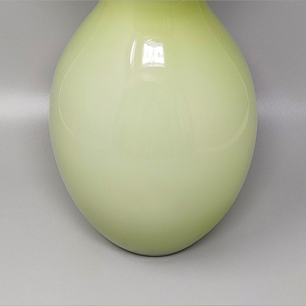 Space Age Green Vase in Murano Glass, 1970s - 4