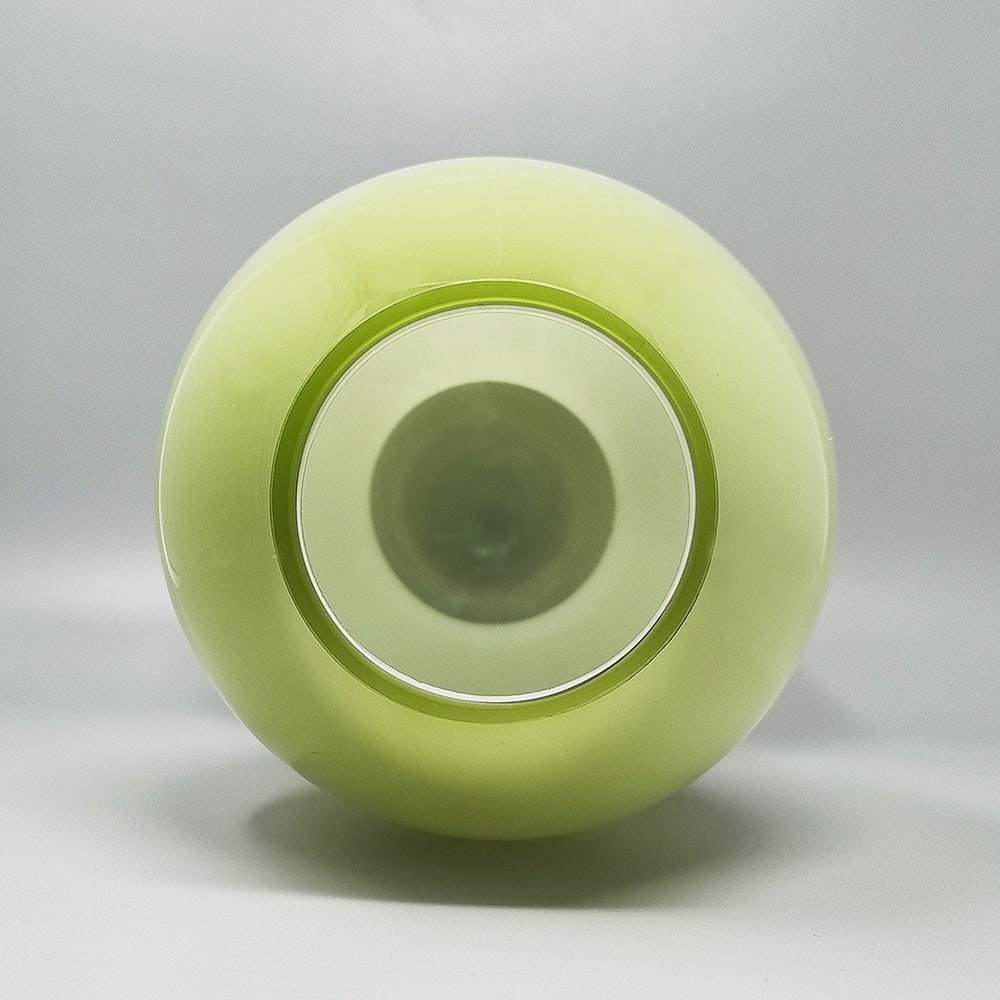Space Age Green Vase in Murano Glass, 1970s - 6