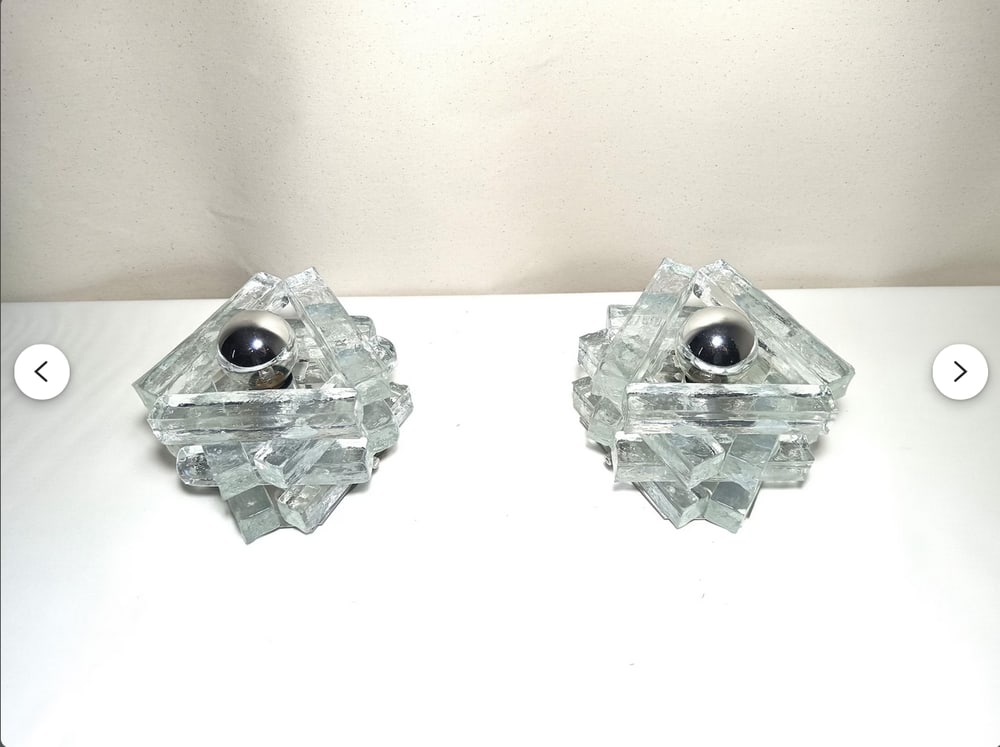 Murano Glass Table Lamps from Poliarte, Set of 2 - 18