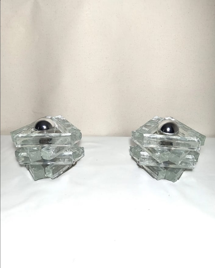 Murano Glass Table Lamps from Poliarte, Set of 2 - 4