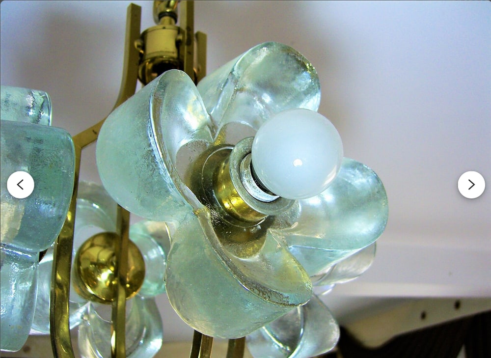 Brass Pendant Light by Simon & Schelle, 1960s - 4