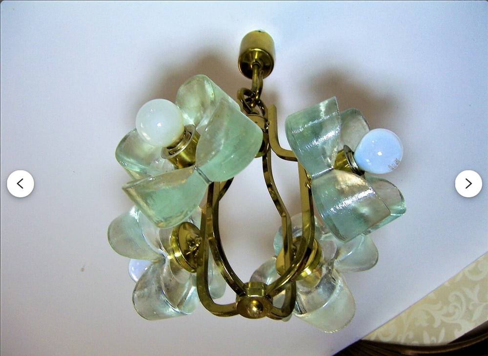 Brass Pendant Light by Simon & Schelle, 1960s - 6