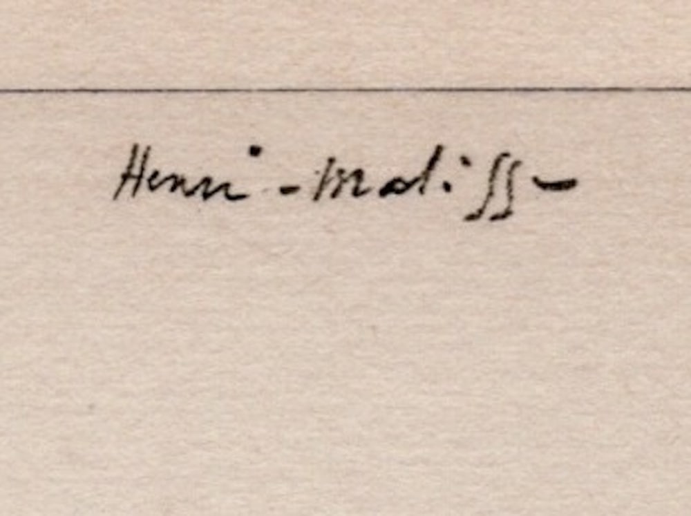 Matisse, Nude, 1920, Original Lithograph - 11