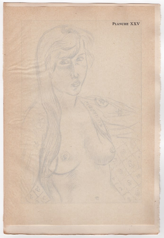 Matisse, Nude, 1920, Original Lithograph - 12