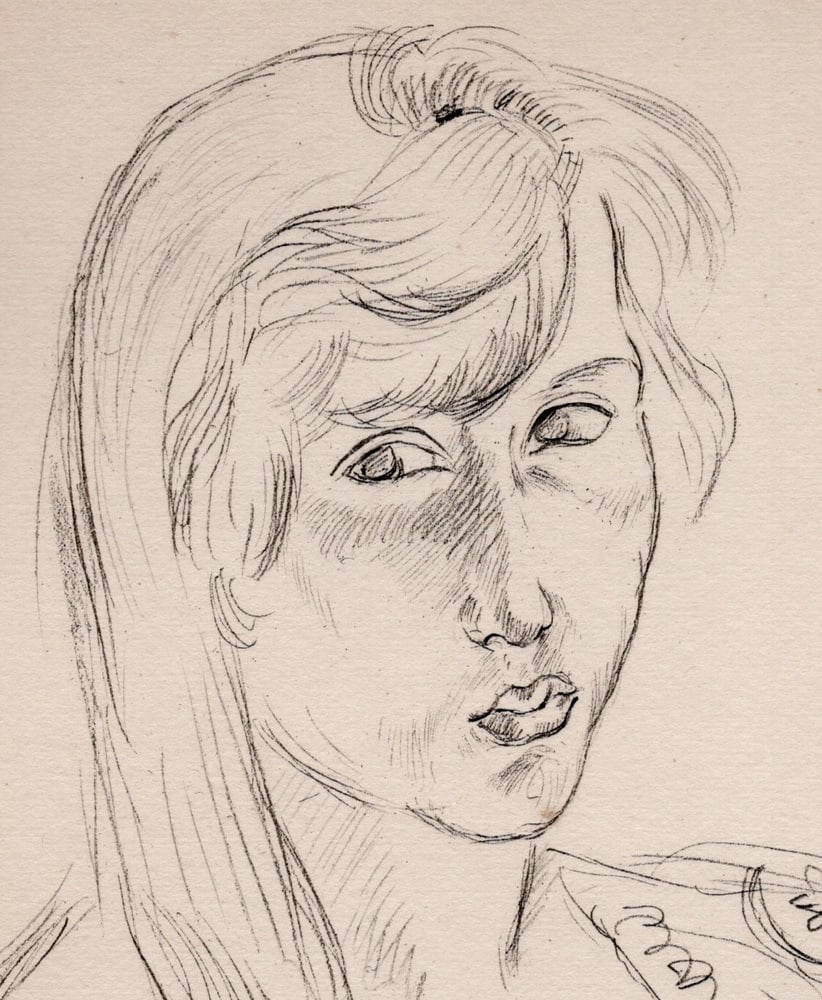 Matisse, Nude, 1920, Original Lithograph - 6