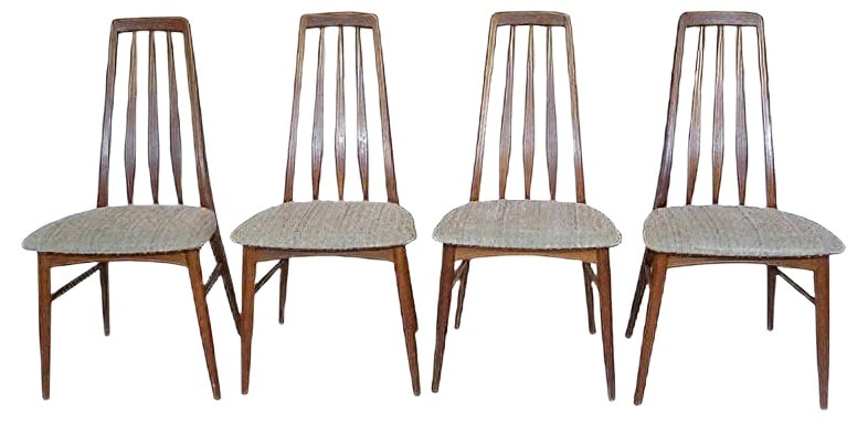 Eva Teak Chairs from Koefoed Møbelfabrik, Set of 4 (1 of 20)