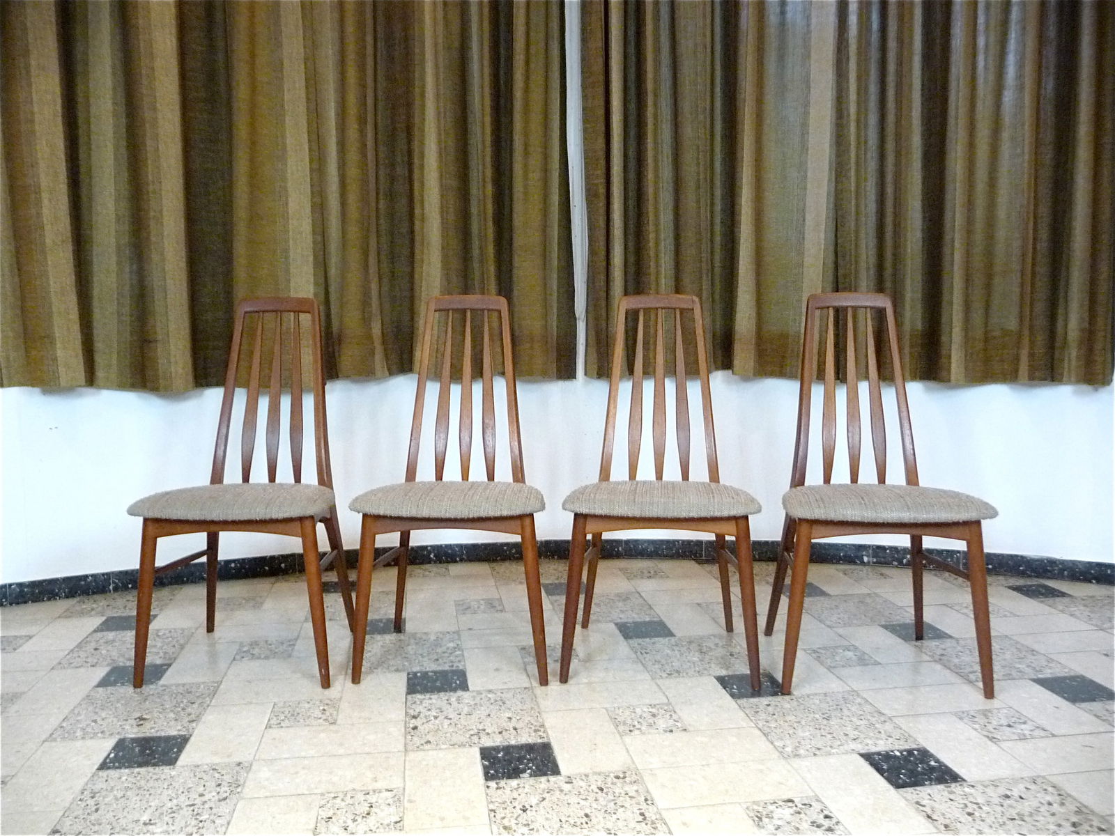 Eva Teak Chairs from Koefoed Møbelfabrik, Set of 4 - 20