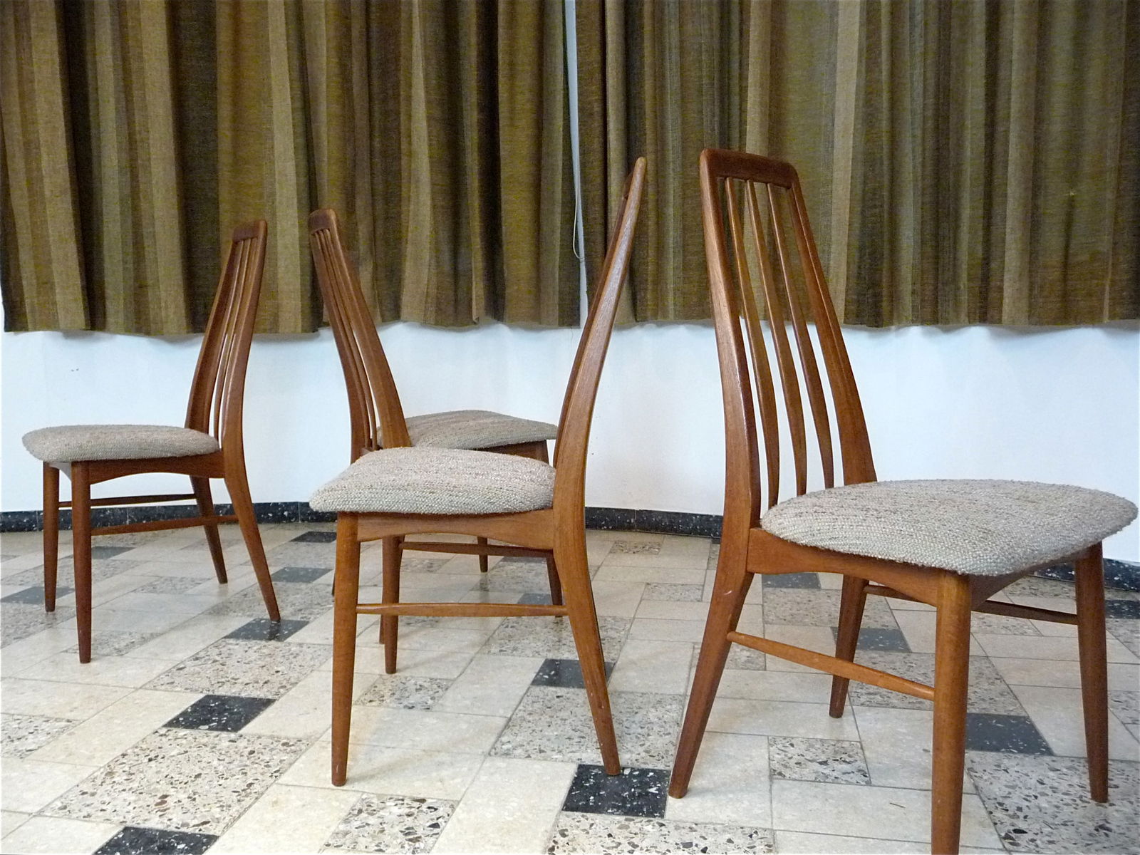 Eva Teak Chairs from Koefoed Møbelfabrik, Set of 4 - 5