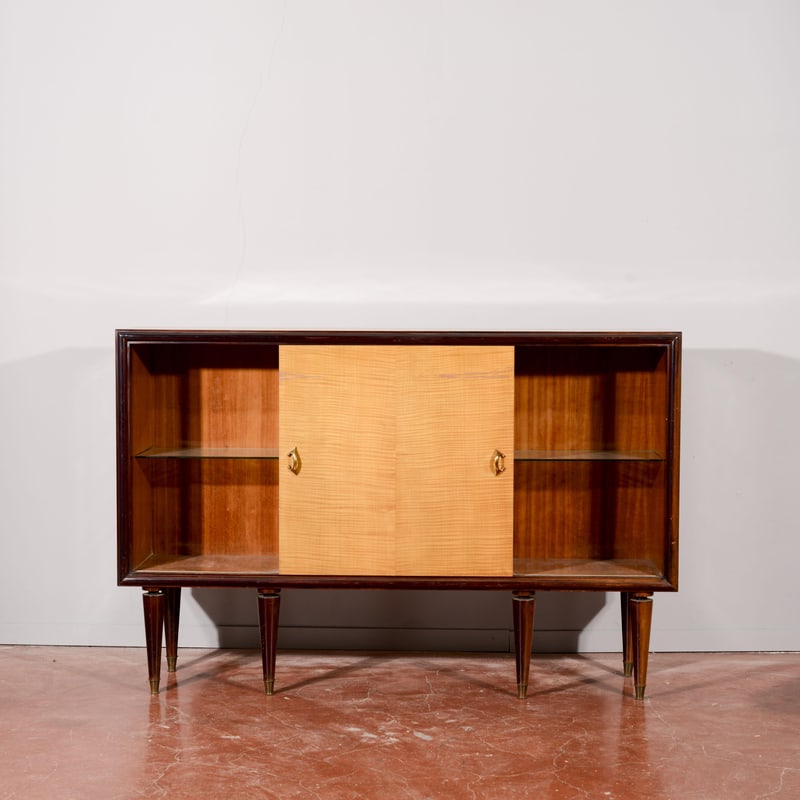 Two-Tone Sliding Door Sideboards, Set of 2 - 4