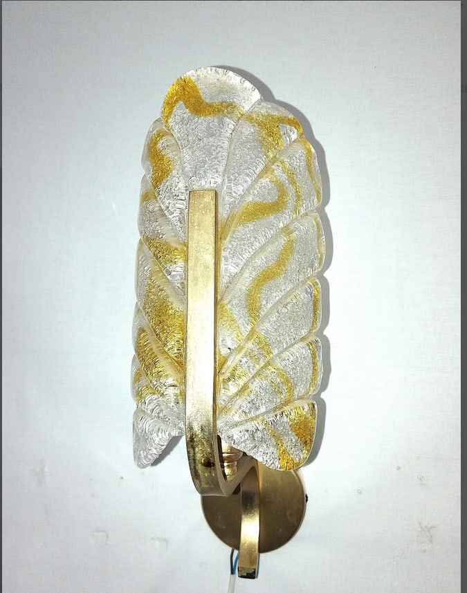 Murano Glass Wall Light by Carl Fagerlund, 1970s - 10