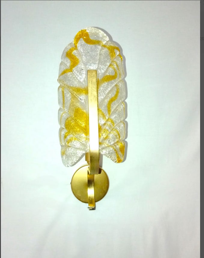 Murano Glass Wall Light by Carl Fagerlund, 1970s - 7