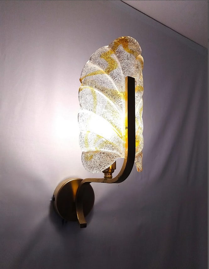 Murano Glass Wall Light by Carl Fagerlund, 1970s - 8