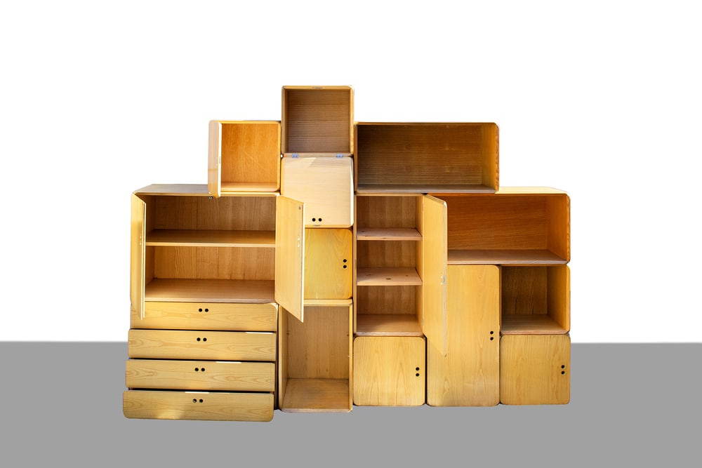 Samara Series Shelves by D J De Vries, Set of 14 - 2