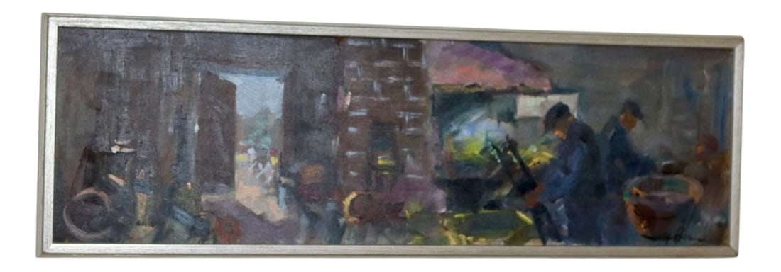 Uno Hubert Karlsson, Workers in Motion, Oil (1 of 9)