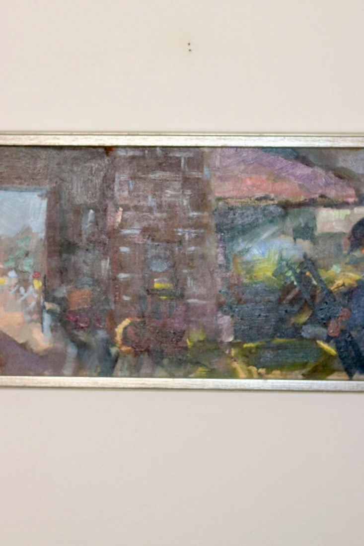 Uno Hubert Karlsson, Workers in Motion, Oil - 8