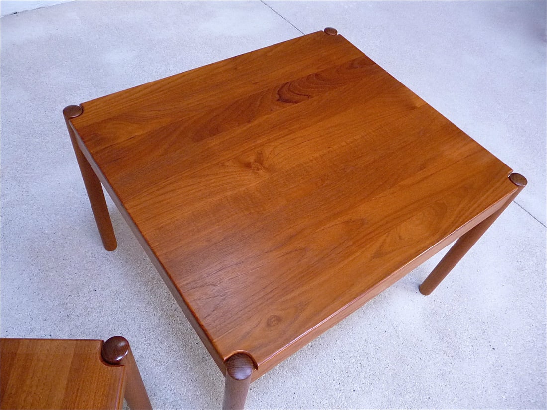 Teak Side Tables from Magnus Olesen, Set of 2 - 3