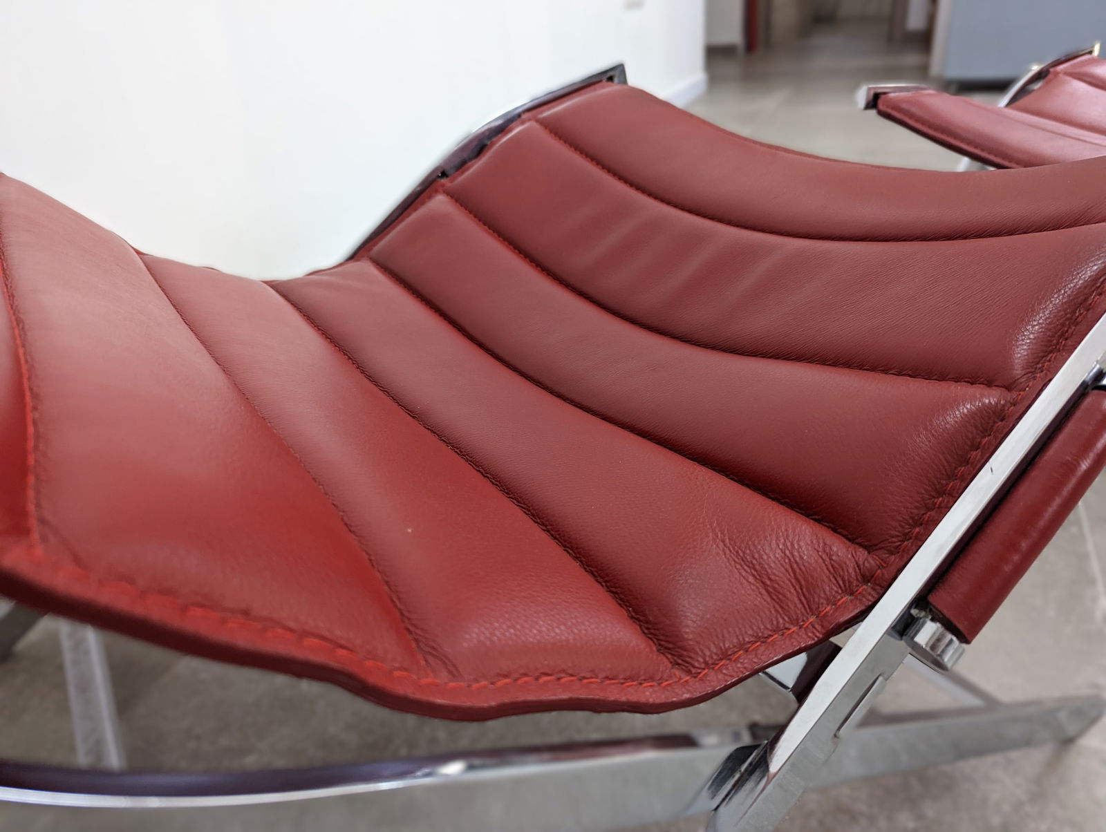 Armchairs and Ottomans, Italy 1980s, Set of 4 - 10