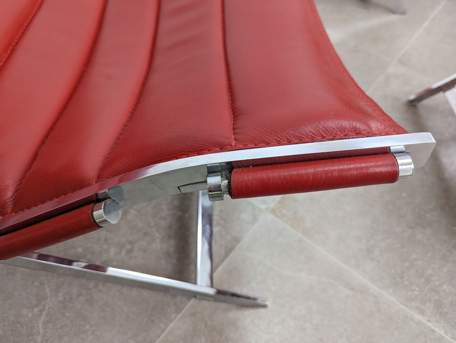 Armchairs and Ottomans, Italy 1980s, Set of 4 - 11