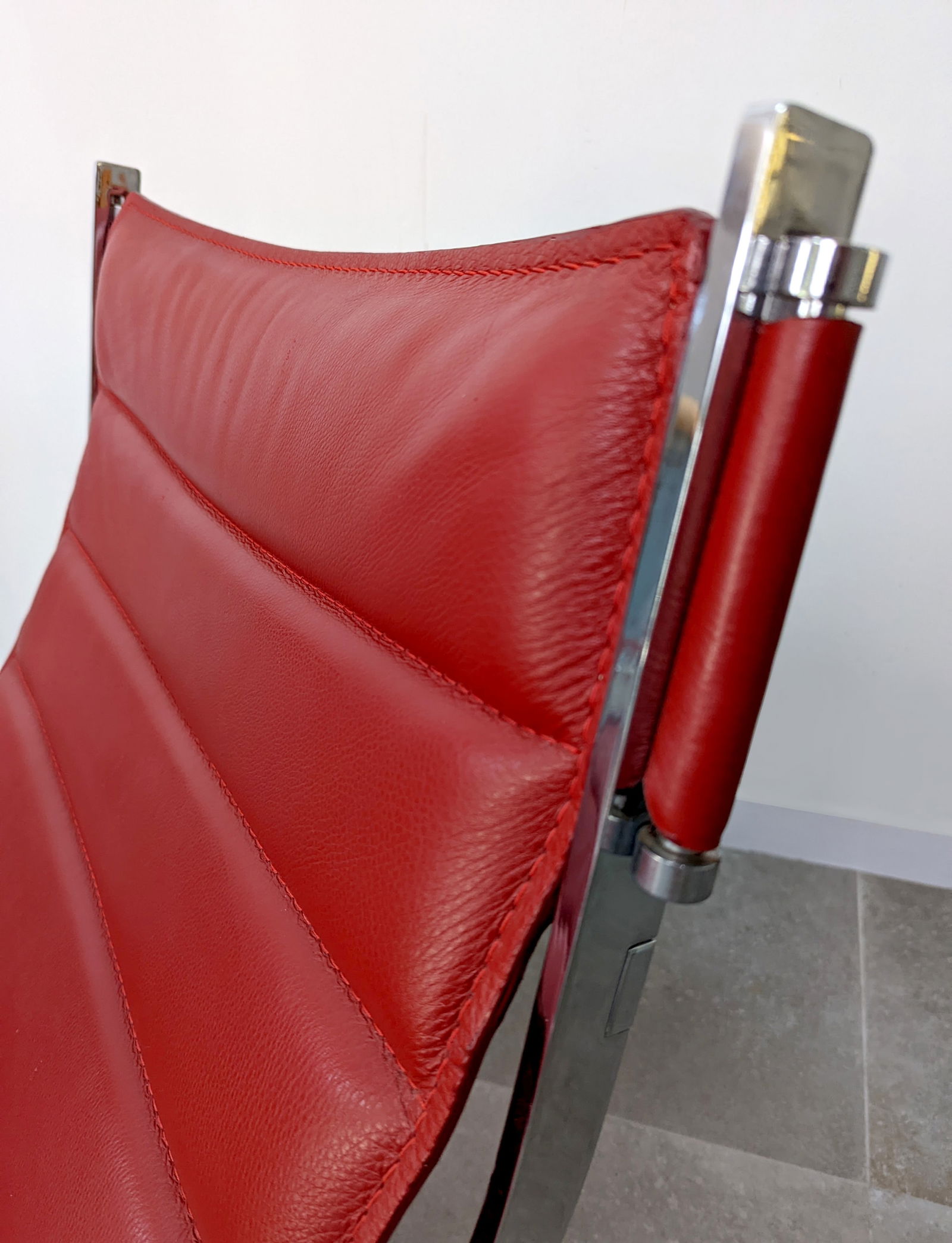 Armchairs and Ottomans, Italy 1980s, Set of 4 - 5