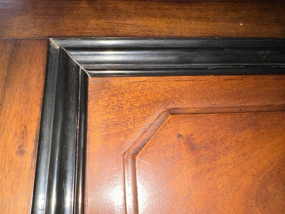 4-Door Wardrobe in Walnut, 1700s - 14