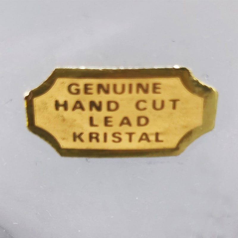 Ice Bucket from Kristal, Italy, 1960, Set of 7 - 8