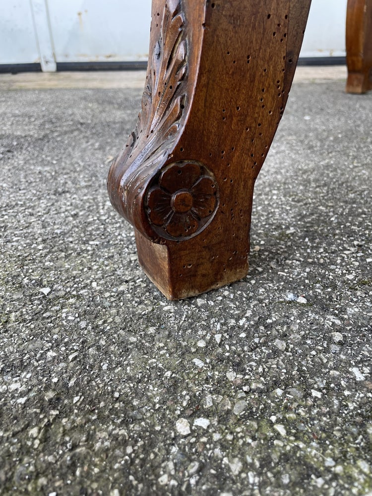 Early Walnut Dining Table, 1890s - 10