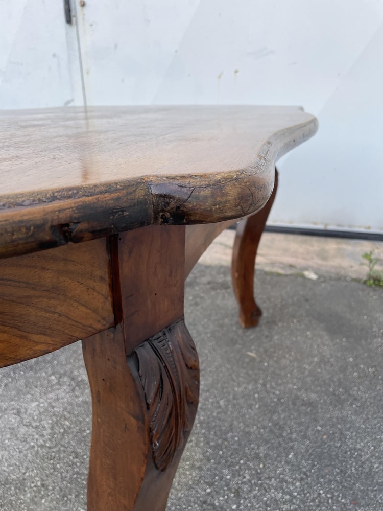 Early Walnut Dining Table, 1890s - 7