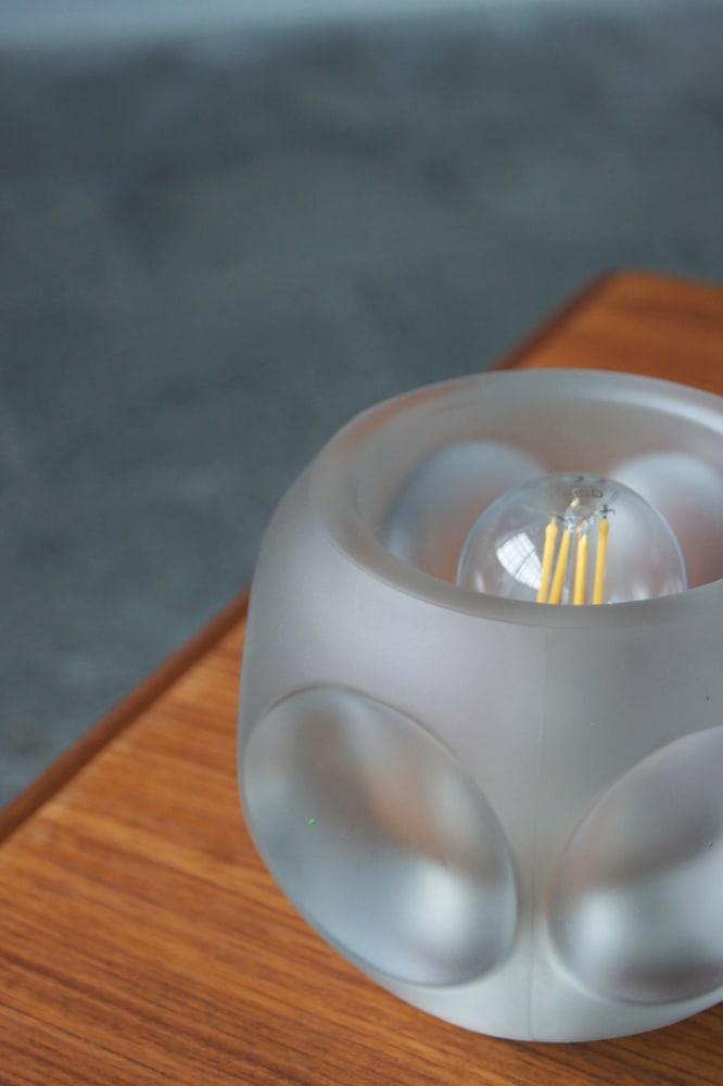 Ice Cube Table Lamp from Peill & Putzler, 1970s - 3