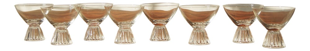 Vintage Cocktail Glasses, Set of 8 (1 of 11)