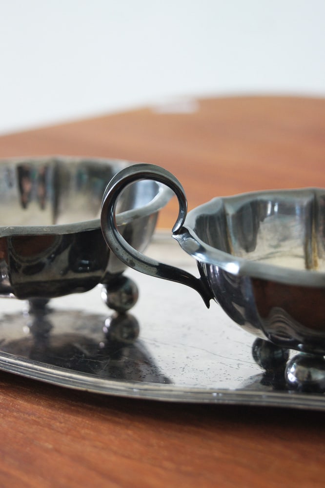 Milk and Sugar Set by Nils Johan for Prima N S, 1950 - 4