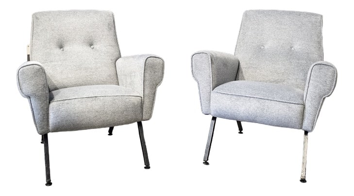 Set of Vintage Italian Armchairs, 1960s (1 of 6)