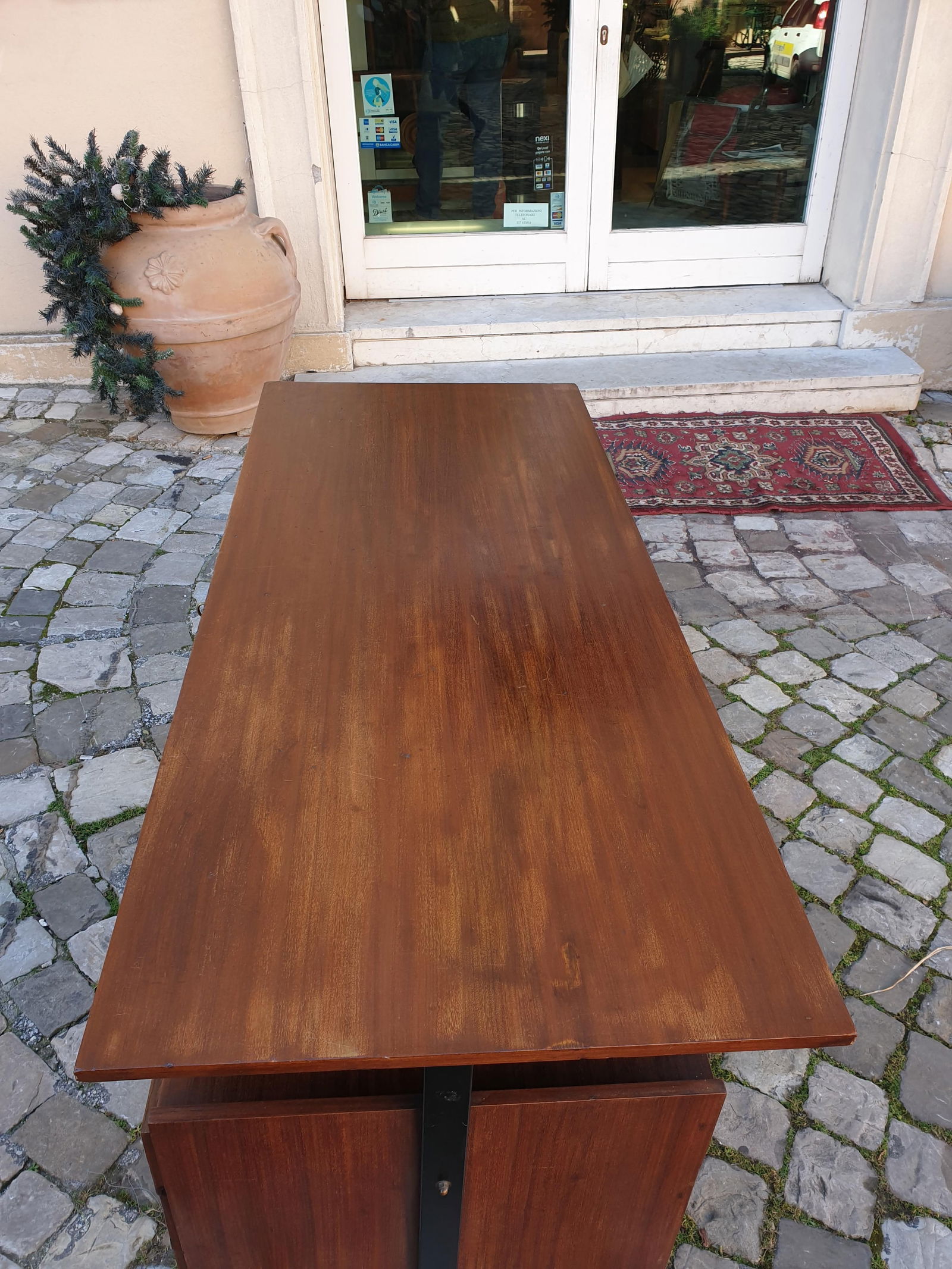 Swedish Teak Desk, 1950s - 16