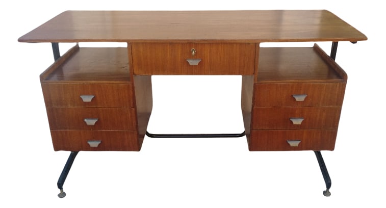 Swedish Teak Desk, 1950s (1 of 20)